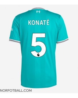 Billige Fotballdrakt Liverpool Ibrahima Konate #5 Replika Tredjedrakt 2025-26 Kortermet Billige Fotballdrakt Liverpool Ibrahima Konate #5 Replika Tredjedrakt 2025-26 Kortermet